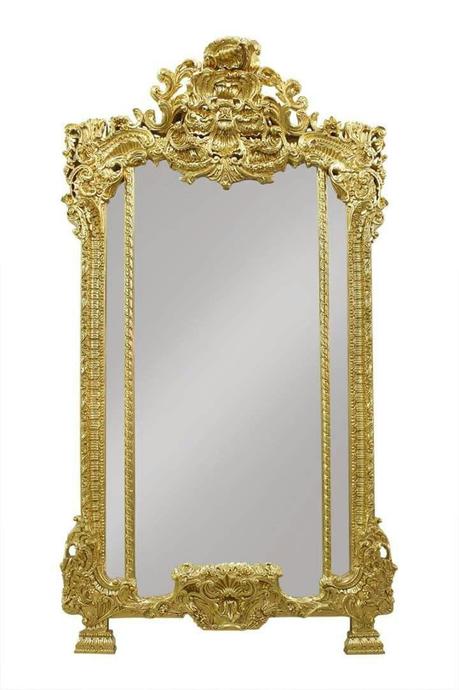 Espejos actuales Casa Padrino Luxury Baroque Wall Mirror gold - Hotel Furniture