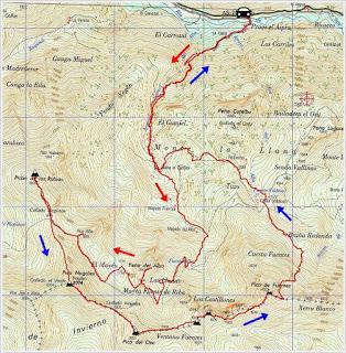 El Gumial-El Picón de las Rubias-Noales-L'Oso-Fuentes