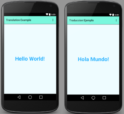 Soporte multilenguaje en Android Studio Soporte multilenguaje en Android Studio