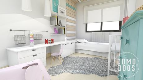 El crecimiento del dormitorio Diseñar habitacion bebe