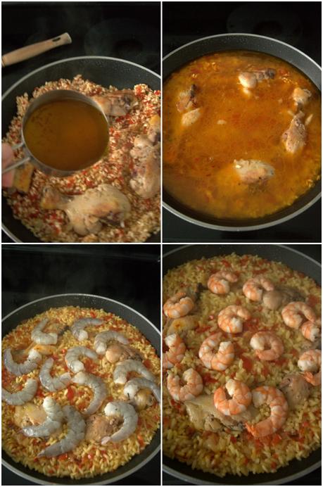 Arroz con pollo y langostinos, porque esto de paella no tiene nada de nada #arbolillosalamarTS Arroz con pollo y langostinos, porque esto de paella no tiene nada de nada #arbolillosalamarTS