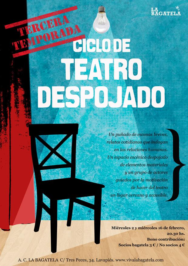 Teatro Despojado Tercera temporada – Nuevas Escenas
