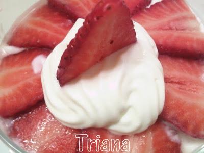 Tiramisu con fresones de Tiramisu con fresones de