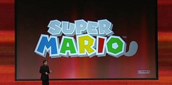 Y como no podía ser de otra manera... Super Mario para Nintendo 3DS
