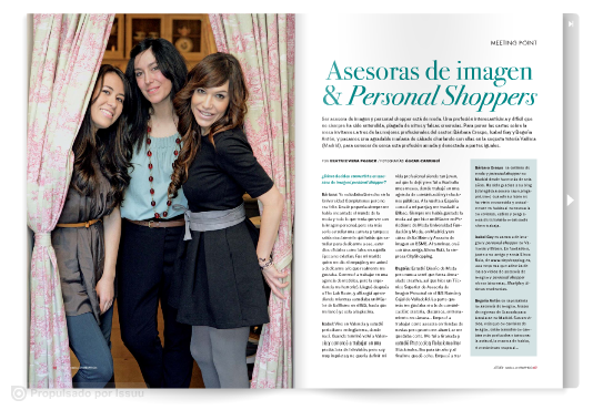 Atelier nº7 Cibeles desde el Backstage Atelier nº7 Cibeles desde el Backstage