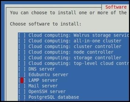 Instalando LAMP en Ubuntu synaptic