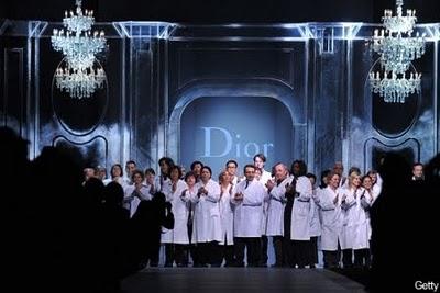 Paris Fashion Week, Fall/Winter 2011-2012. El último desfile de Johan Galliano para Christian Dior