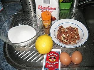 Bizcocho de nueces Bizcocho de nueces