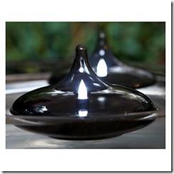 Luces ecológicas para jardín 126-luz-gota-de-agua-negra
