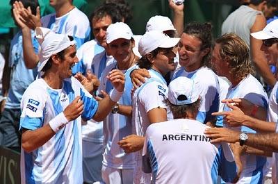 Copa Davis: Argentina cerró la serie por 4-1, con Schwank y Mónaco en cancha