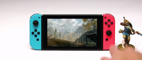 Muestran Skyrim para Nintendo Switch con uso de joy-con y Zelda dentro de la entrega Muestran Skyrim para Nintendo Switch con uso de joy-con y Zelda dentro de la entrega