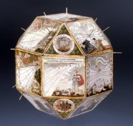 Reloj solar rombicuboctaédrico en Stuttgart Reloj solar rombicuboctaédrico en Stuttgart