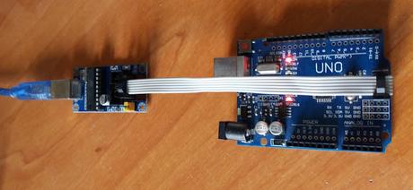 Programación de un Arduino UNO a través de ICSP