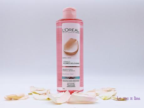 L'Oréal Flores Delicadas lorealskin limpieza facial desmaquillante derrite el maquillaje beauty skincare belleza