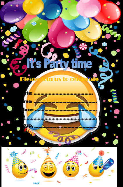 Invitaciones de Emoji