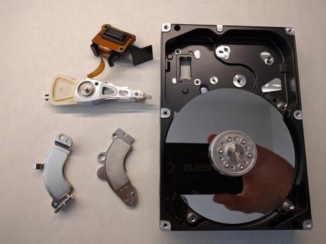 Reciclaje de un disco duro inservible Reciclaje de un disco duro inservible