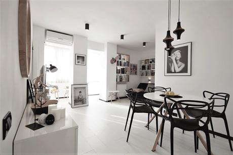 UN APARTAMENTO EN BLANCO Y NEGRO