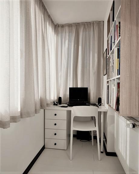 UN APARTAMENTO EN BLANCO Y NEGRO