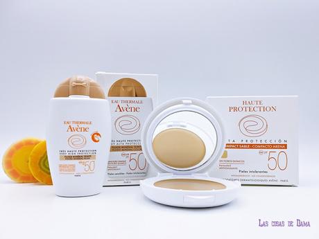 Maquillaje protección solar  Avène pierre fabre dermocosmetica sunprotect belleza salud sol verano