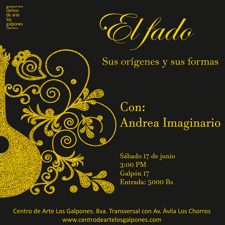 Conferencia-Recital sobre el Fado con Andrea Imaginario