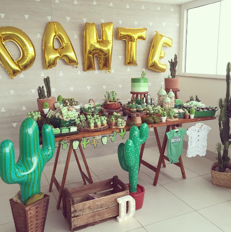 Fiesta temática cactus