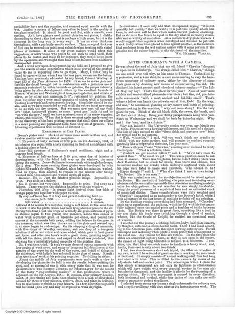 La curiosa faceta fotográfica de Arthur Conan Doyle, creador de Sherlock Holmes Rsz Cormorants 1 765x1024