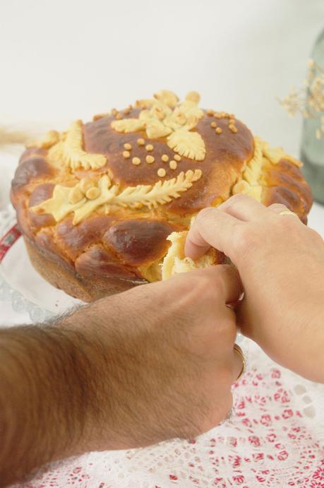 Korovai, pan de boda de Ucrania, una obra de arte panadera Korovai, pan de boda de Ucrania, una obra de arte panadera