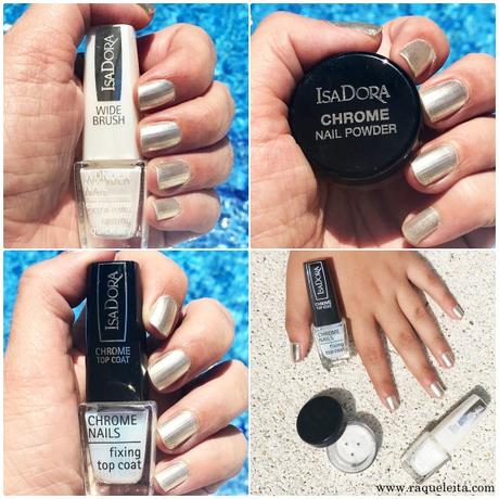 El Glamour Futurista en tus Manos con la Colección Chrome Nails de IsaDora