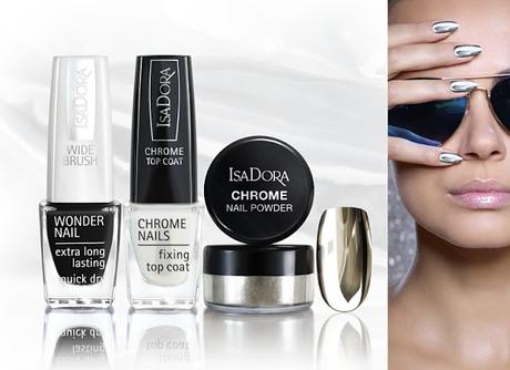 El Glamour Futurista en tus Manos con la Colección Chrome Nails de IsaDora