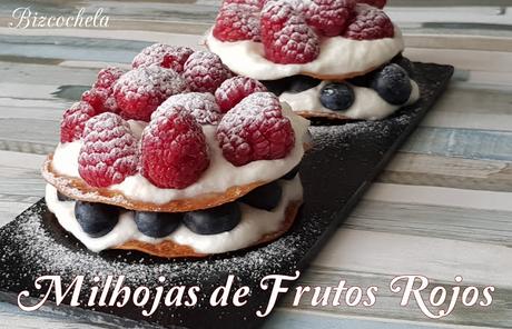 MILHOJAS FÁCIL DE FRUTOS ROJOS MILHOJAS FÁCIL DE FRUTOS ROJOS