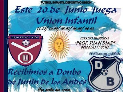 Amistoso: Unión Infantil enfrenta a Don Bosco de Junín de los Andes
