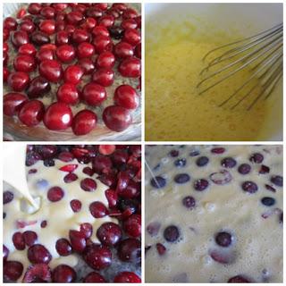 Clafoutis de Cerezas sin gluten y sin lactosa