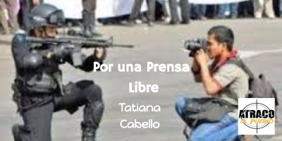 POR UNA VENEZUELA LIBRE, POR UNA PRENSA LIBRE POR UNA VENEZUELA LIBRE, POR UNA PRENSA LIBRE