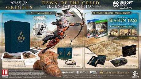 Las Ediciones Especiales de Assassin's Creed Origins Las Ediciones Especiales de Assassin's Creed Origins