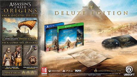 Las Ediciones Especiales de Assassin's Creed Origins Las Ediciones Especiales de Assassin's Creed Origins