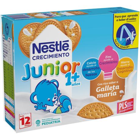 Creciendo a su ritmo con Nestlé. Entrevista a Marisa Vidal , doctora nutricionista infantil NESTLÉ JUNIOR 1+ GALLETA 3x200ml