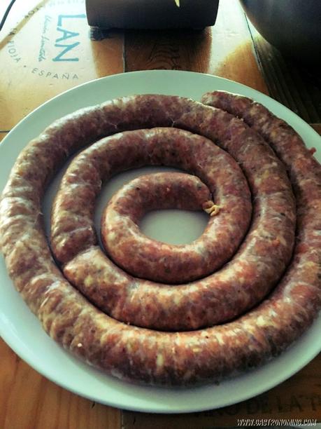 Chorizos caseros