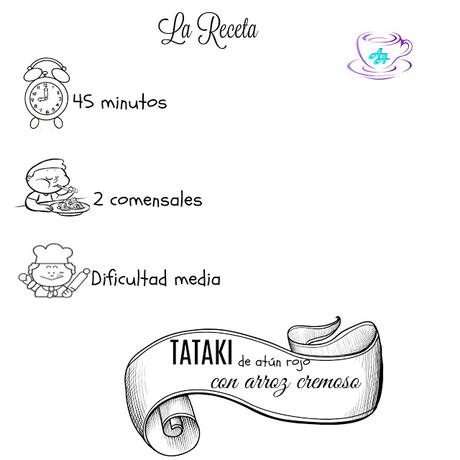 TATAKI DE ATÚN ROJO CON ARROZ CREMOSO TATAKI DE ATÚN ROJO CON ARROZ CREMOSO