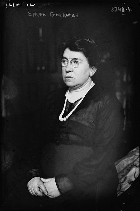 La peligrosa anarquista, Emma Goldman (1869-1940)