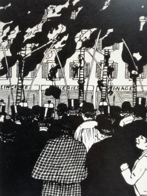 El París artístico de fin de siglo, los grabados de Félix Vallotton y el Museo Guggenheim Bilbao.