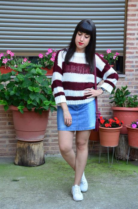 Striped pullover