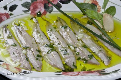 Boquerones (Bocartes) en Vinagre