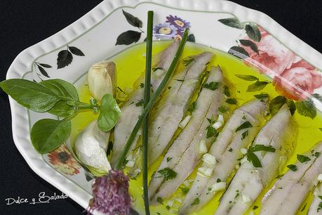 Boquerones (Bocartes) en Vinagre