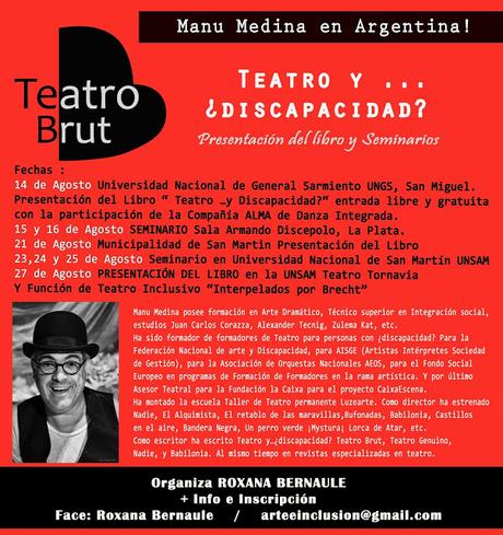 teatro y...¿discapacidad? por Argentina, por manu medina