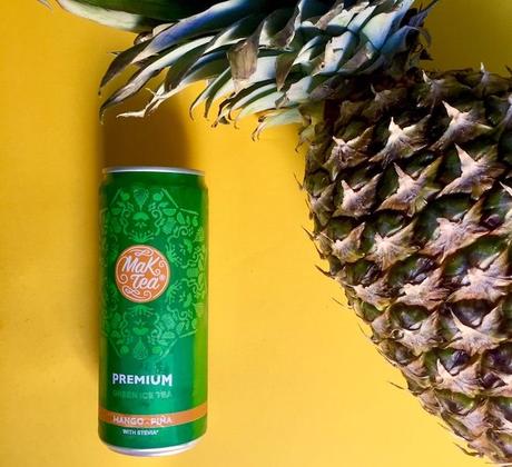 La bebida healthy del verano. Infusión gourmet de té, stevia y fruta maktea green tea