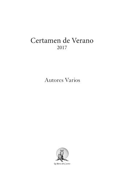 ANTOLOGÍA LITERARIA 