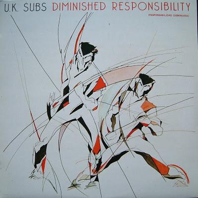 U.k Subs -Diminished responsibility Lp 1981