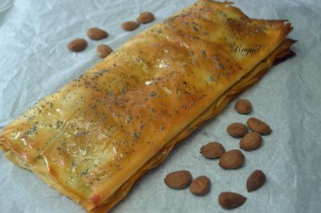 Strudel de pera y frutos secos