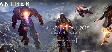 Anthem finalmente se lanzará en otoño del año que viene Anthem finalmente se lanzará en otoño del año que viene