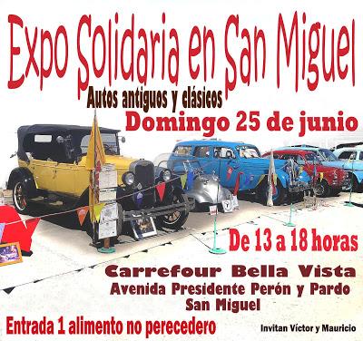 Expo solidaria en Carrefour Bella Vista
